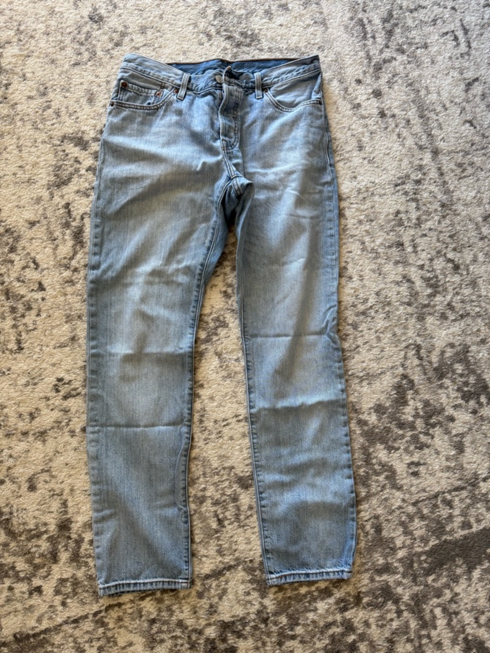 Levi's Light Blue Denim Jeans with Contrast Stitching